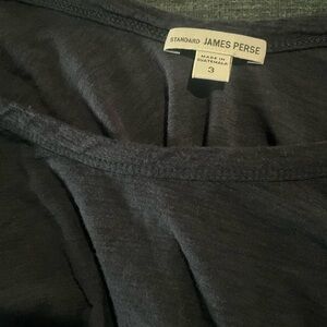 James Perse Black Top